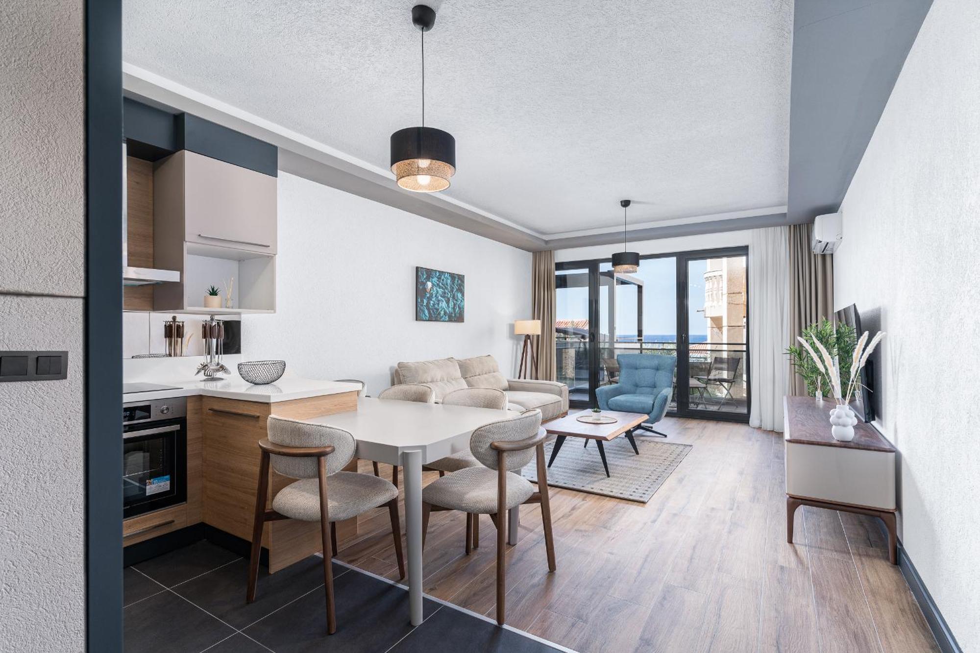 Vista Seaview Apartment Sveti Stefan Exterior foto